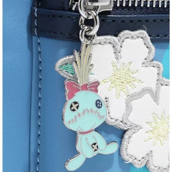 NWT Loungefly Disney Lilo & Stitch Figural Stitch with Lei Mini Backpack main image 2